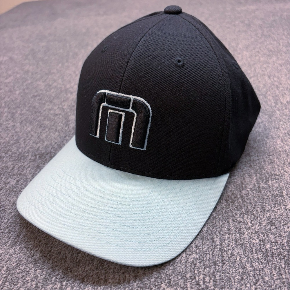 TRAVIS MATHEW B-Bahamas FlexFit Hat Embroidered Logo Sz. Small/Medium